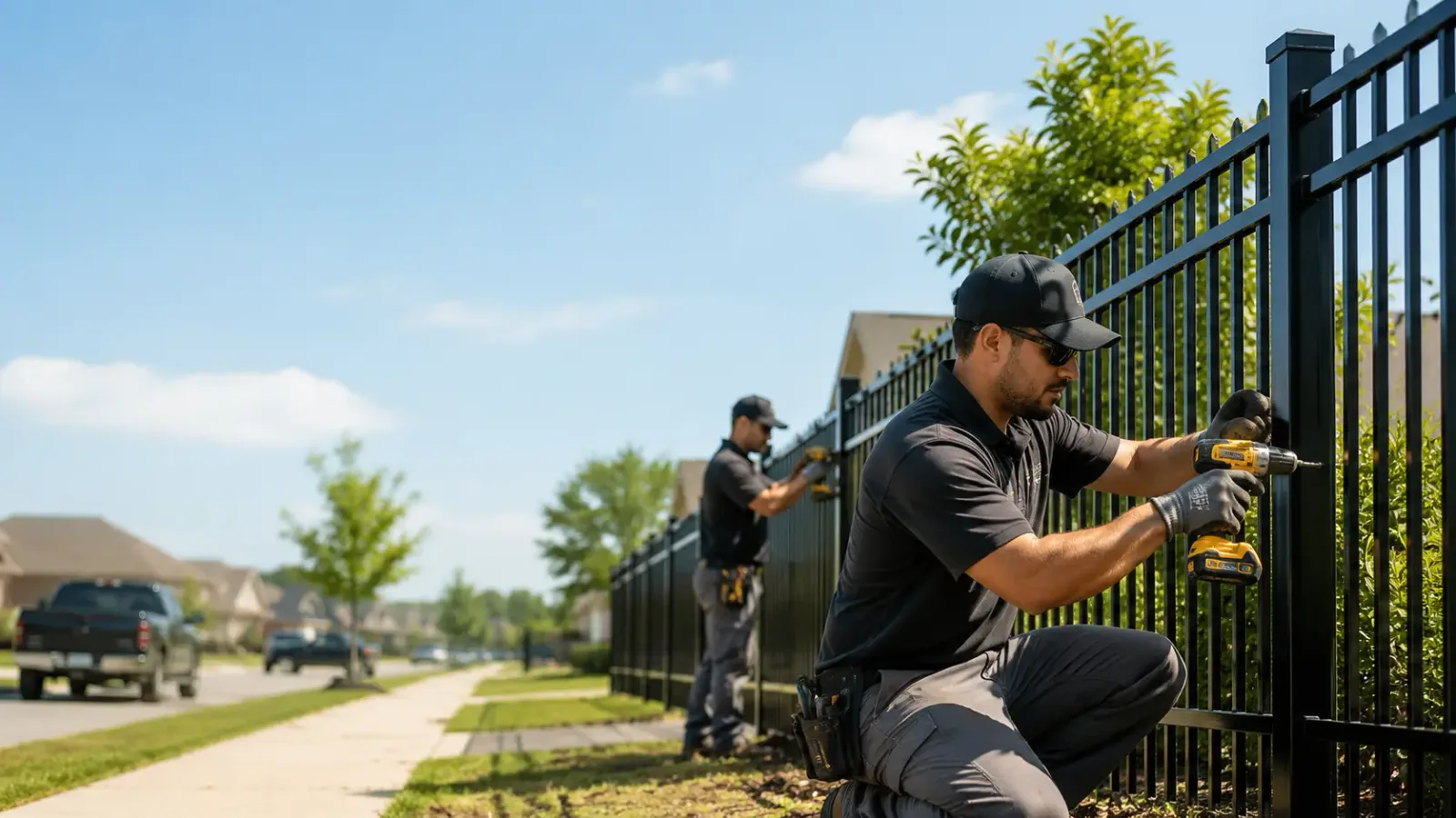 Metal Fence Installation in Rockland, MA